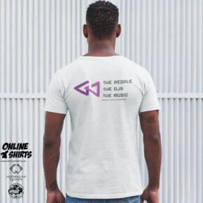 Rewind UK Dance Reunion DJ Shirt White Back 2025