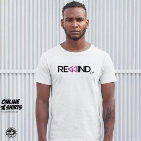 Rewind UK Dance Reunion DJ Shirt White Front 2025