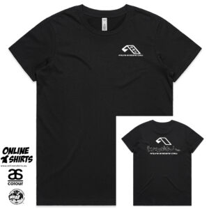 Anjuna Brisbane Crew Chest & Back T Shirts