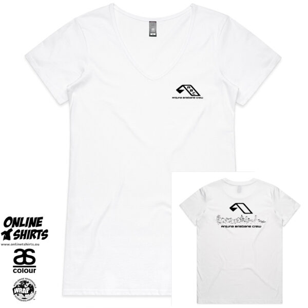 Anjuna Brisbane Crew Chest & Back V Neck