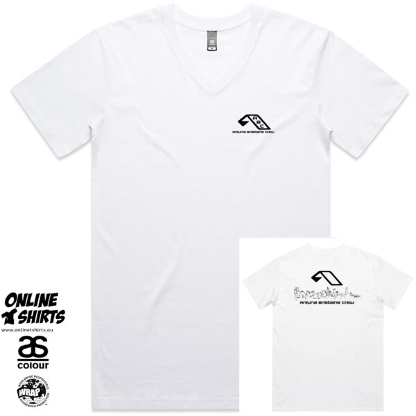 Anjuna Brisbane Crew Chest & Back V Neck