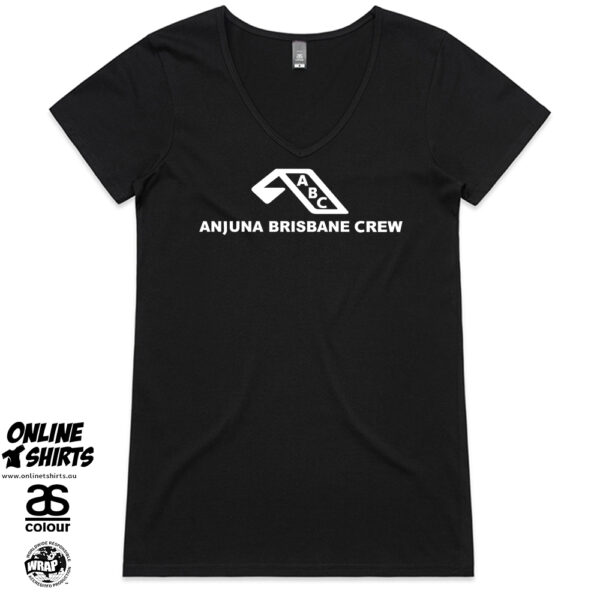 Anjuna Brisbane Crew Front Only V Neck