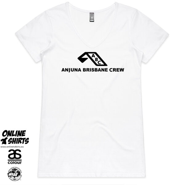 Anjuna Brisbane Crew Front Only V Neck