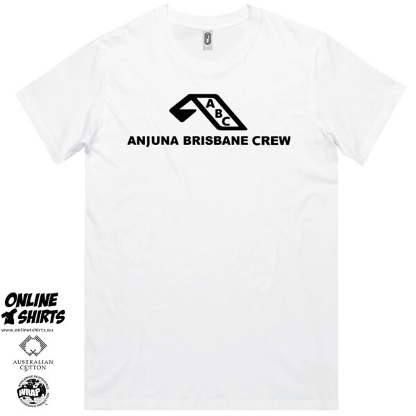 Anjuna Brisbane Crew Front Only T Shirts