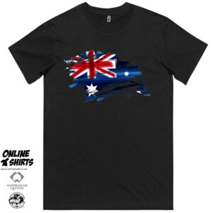 Australia Flag Art T Shirt