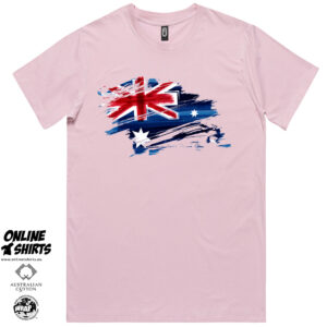 Australia Flag Art T Shirt