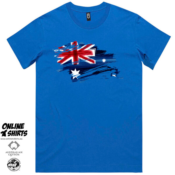 Australia Flag Art T Shirt