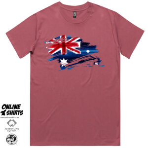 Australia Flag Art T Shirt