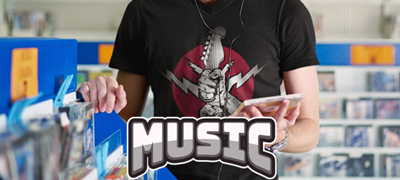 MUSIC T SHIRTS