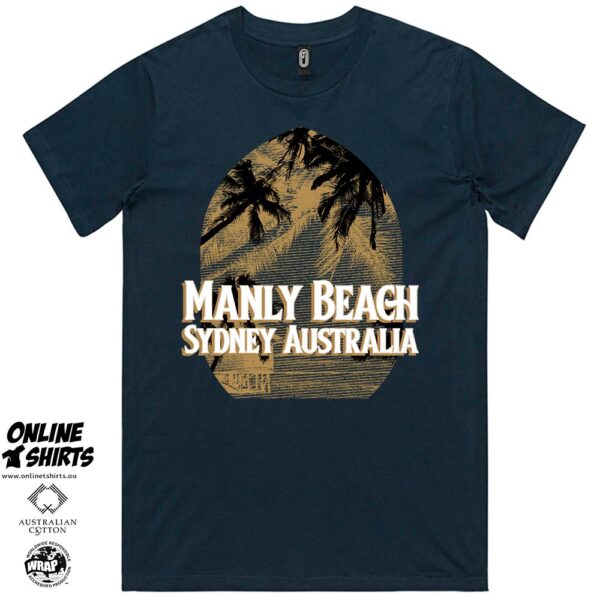 Manly Beach Sydney Australia Men T-Shirt