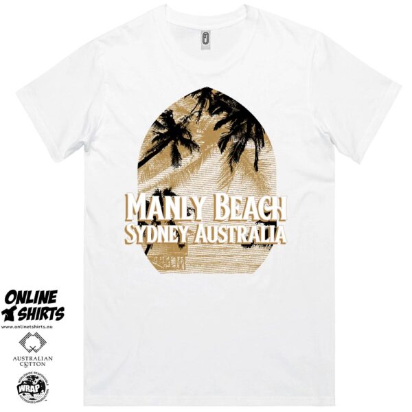 Manly Beach Sydney Australia Men T-Shirt