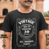 Vintage Aged to Perfection 30th Birthday T Shirt