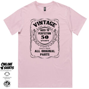 Vintage Aged to Perfection 50th Birthday T Shirt