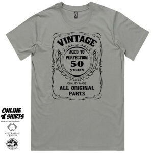 Vintage Aged to Perfection 50th Birthday T Shirt