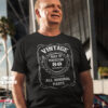 Vintage Aged to Perfection 80th Birthday T Shirt