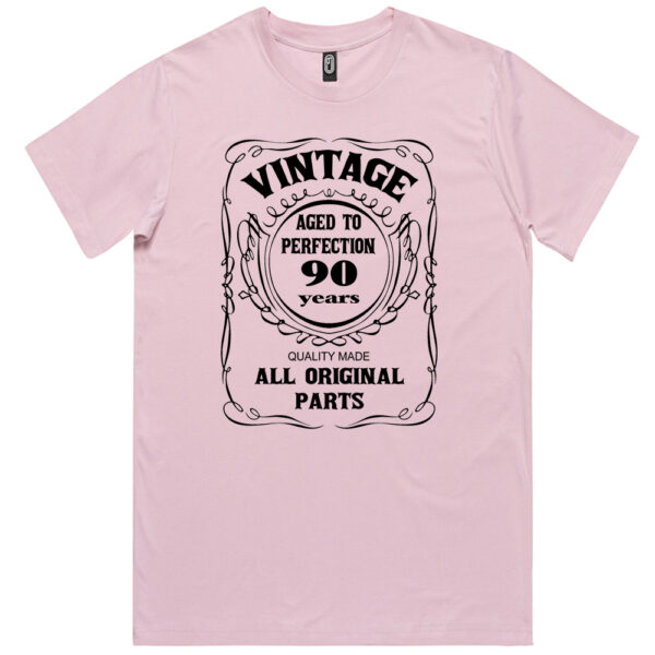 Vintage Aged to Perfection 90th Birthday T Shirt