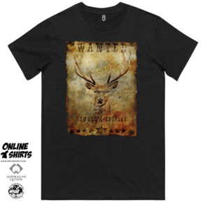 Wanted Buck Reward T Shirt