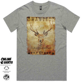 Wanted Buck Reward T Shirt