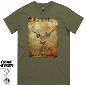 Wanted Buck Reward T Shirt