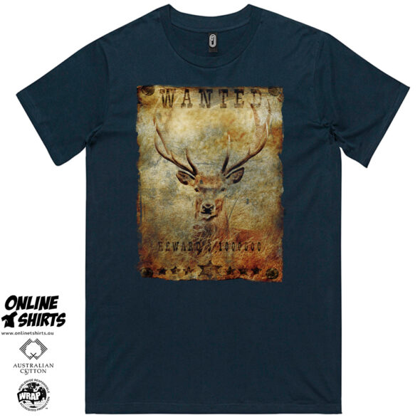 Wanted Buck Reward T Shirt