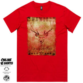 Wanted Buck Reward T Shirt