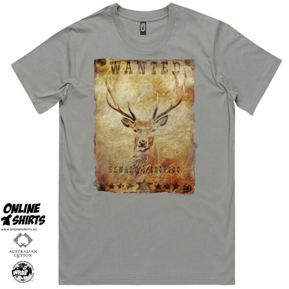 Wanted Buck Reward T Shirt
