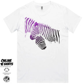 Watercolour Zebras T Shirt