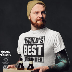 World's Best Bartender T Shirt