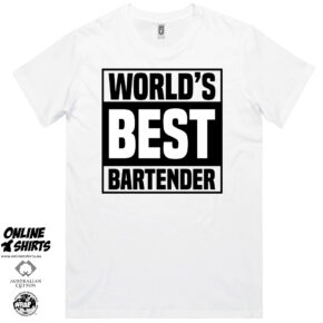 World's Best Bartender T Shirt