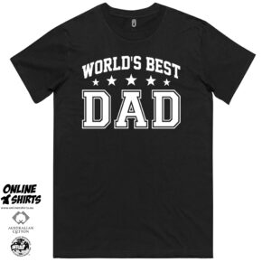 Worlds Best Dad T Shirt