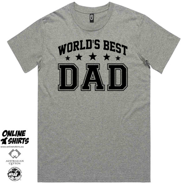 Worlds Best Dad T Shirt