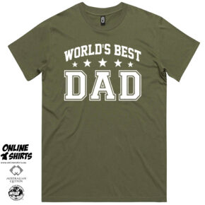 Worlds Best Dad T Shirt