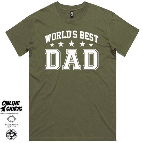 Worlds Best Dad T Shirt