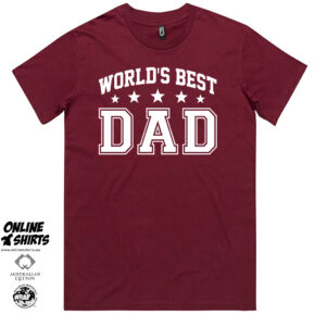 Worlds Best Dad T Shirt
