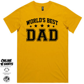 Worlds Best Dad T Shirt