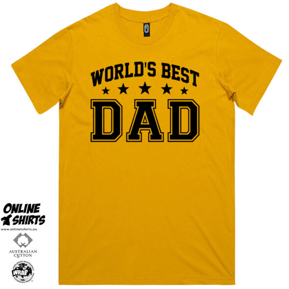 Worlds Best Dad T Shirt