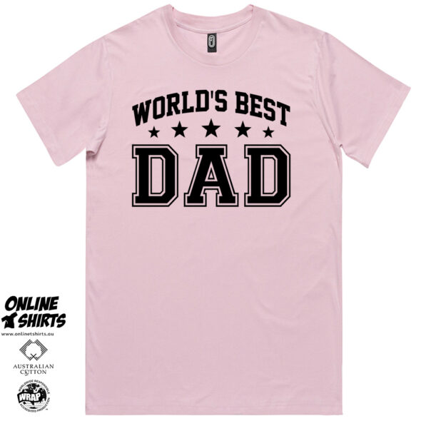 Worlds Best Dad T Shirt