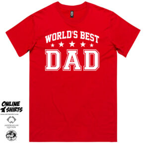Worlds Best Dad T Shirt