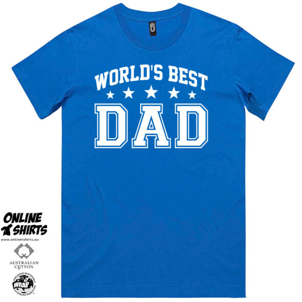 Worlds Best Dad T Shirt