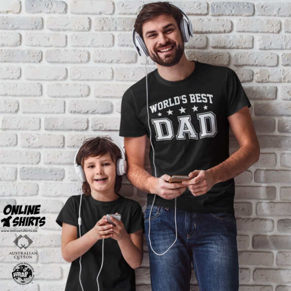Worlds Best Dad T Shirt