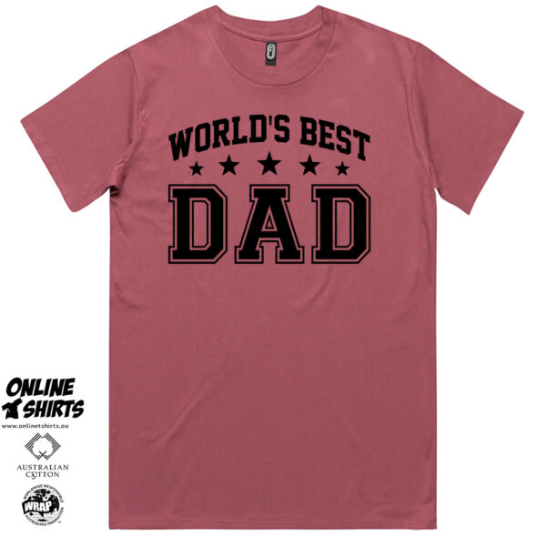 Worlds Best Dad T Shirt