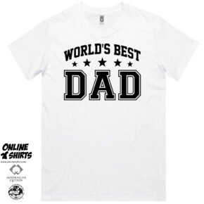 Worlds Best Dad T Shirt