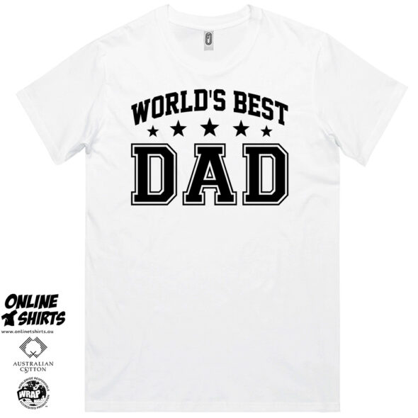 Worlds Best Dad T Shirt