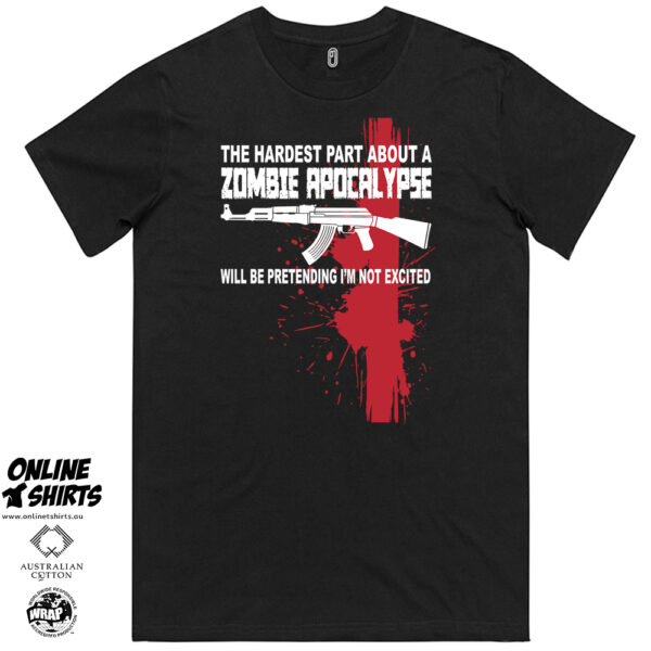Zombie Apocalypse T Shirt - Image 2