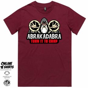 Abrakadabra Maroon T Shirt