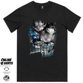 American Wolf T Shirt