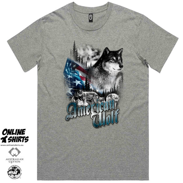 American Wolf T Shirt