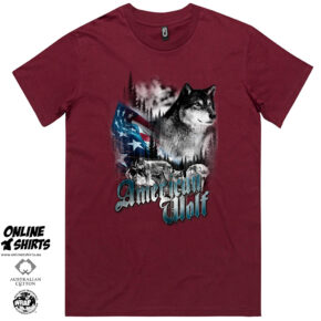 American Wolf T Shirt