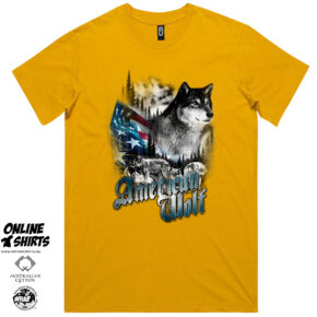 American Wolf T Shirt