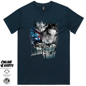 American Wolf T Shirt
